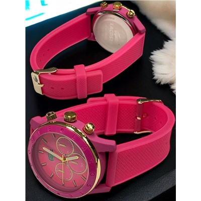 Часы унисекс LACOSTE (Люкс) диаметр 3,5 см Ч9