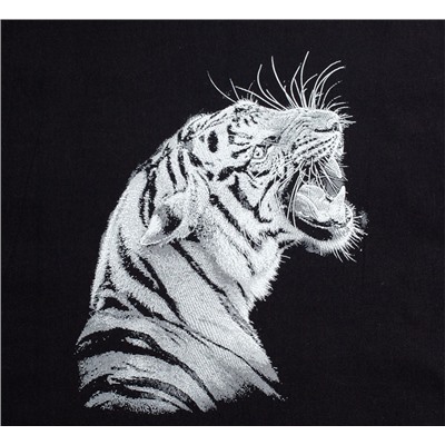 Свитшот детский Like a Tiger, черный