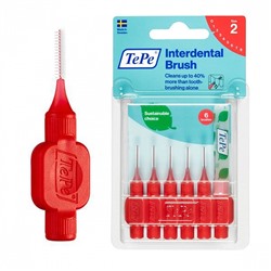 Ершики TePe Original, размер 2 (0,5 мм) 6 штук