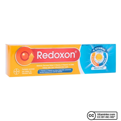 Redoxon Triple Effect C, витамин D и цинк 15 шипучих таблеток