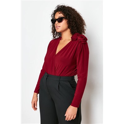 Bordeaux Rose Detail Cruve Burn Accessy Body TBBSS24AF00080