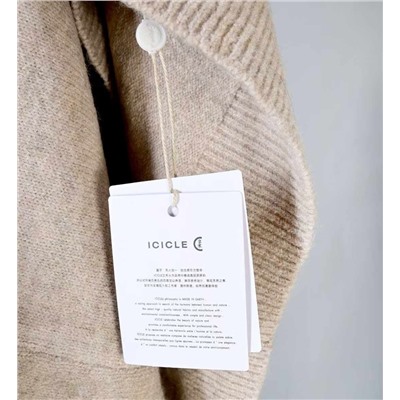 Трендовый в этом сезоне Женский свитер ICICL*E  Реплика