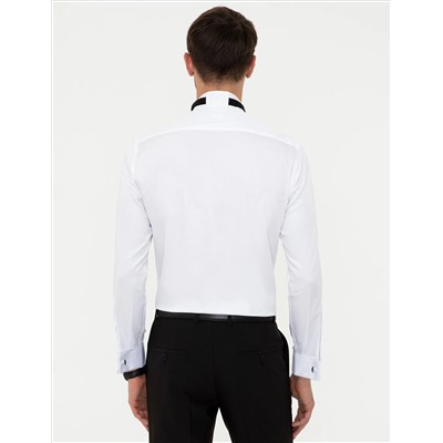 Рубашка для смокинга с белым Slim Fit