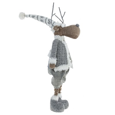 Игрушка набивная "Олень" (телескоп ноги), L49 W20 H116/45 см, 2в.