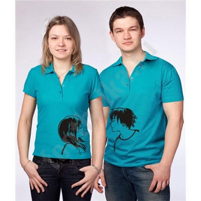 Женская футболка поло "Kiss" SALE