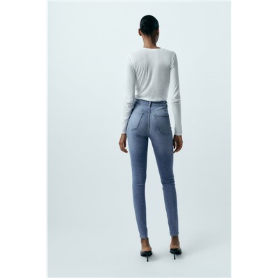 JEANS TRF SKINNY TIRO ALTO SCULPT