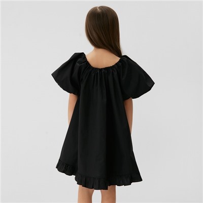 Платье детское KAFTAN "Cute", размер 38 (146-152см), черный