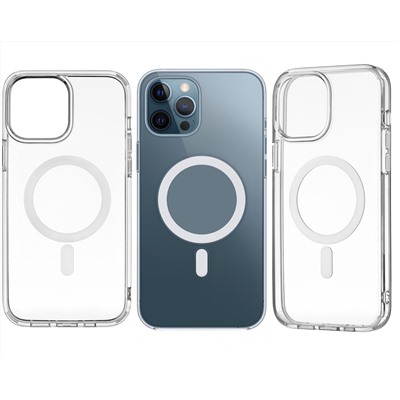 Чехол прозрачный iPhone 12/12Pro с Magsafe