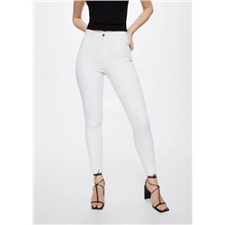 Jeans skinny tiro alto  -  Mujer | MANGO OUTLET España