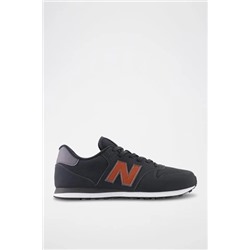 Zapatillas de piel 500 - Azul marino