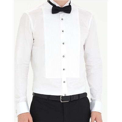 Рубашка для смокинга с белым Slim Fit