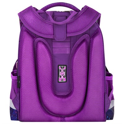 Ранец ЮНЛАНДИЯ EXTRA, с дополнительным объемом, "Colorful butterfly", 38х29х18 см, 270674
