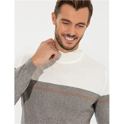 Vizon Melanj Slim Fit Fishman Kintwear Свитер воротника