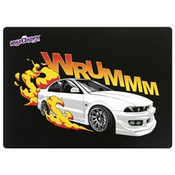 Настольное покрытие ЮНЛАНДИЯ, А4+, пластик, 33x23 см, "Wrum", 272372