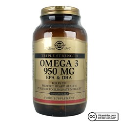 Solgar Омега-3 950 мг 100 капсул