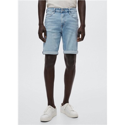 Bermudas vaqueras slim fit -  Hombre | MANGO OUTLET España