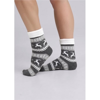 CLEVER Носки жен.Д2450П НГ плюш