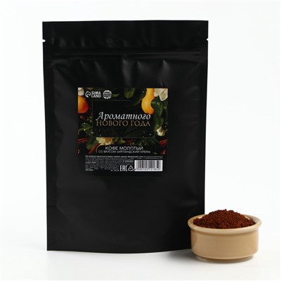Кофе молотый «Ароматного нового года», вкус: ирландский крем, 30 г.