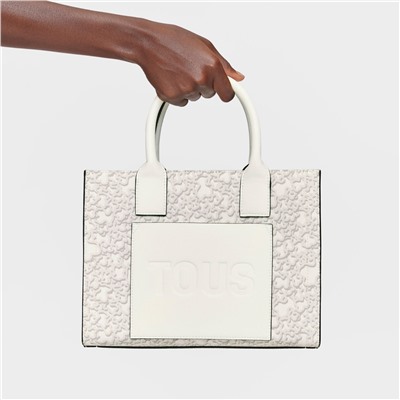 Bolso shopper Kaos Mini Evolution - gris claro