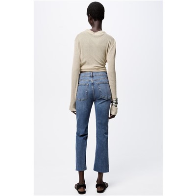 JEANS ZW COLLECTION BOOTCUT CROPPED TIRO ALTO
