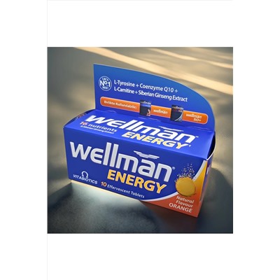 Wellman WELLMAN ENERGY 10 мульти витаминный комплекс