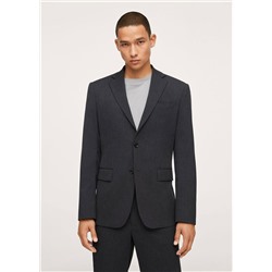 Americana traje regular fit microestructura -  Hombre | MANGO OUTLET España