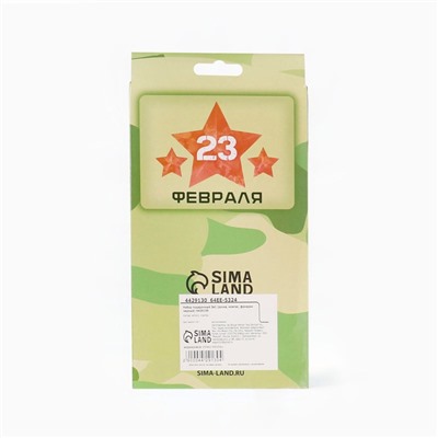 Набор подарочный 3в1 (ручка, компас, фонарик черный)