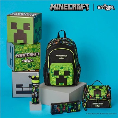 Minecraf*t 🔥 популярность этой игры среди детей и подростков не угасает уже который год) чемодан, рюкзак, кошелек,пенал и даже бутылку для воды можно купить у этого продавца