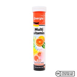 Energia Multivitamin 20 шипучих таблеток