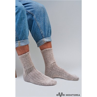 Носки из 100% монгольской шерсти         (арт. 01105)