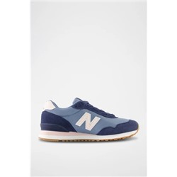 Zapatillas de piel 515 - Azul