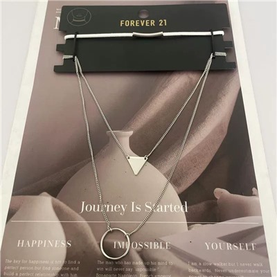 Легкое стильное украшение Foreve*r 21