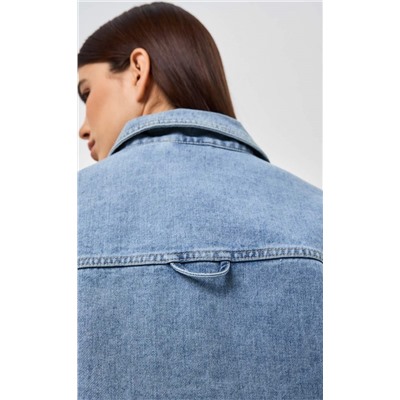Куртка джинс F412-1249 l.blue