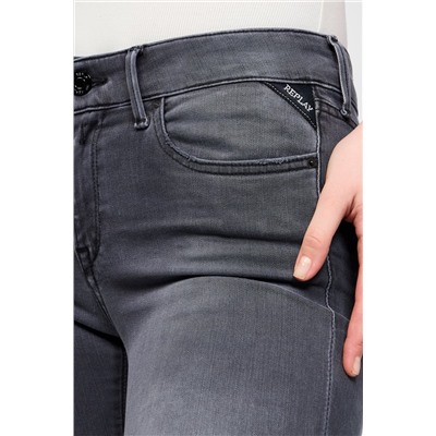 Pantalón skinny fit New Luz - Gris