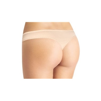 Трусики стринг с кружевом CLEVER STM034 (42 / св.розовый/св.розовый)