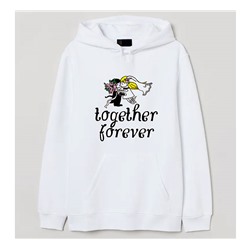 Толстовка свадебная"Together forever " SALE