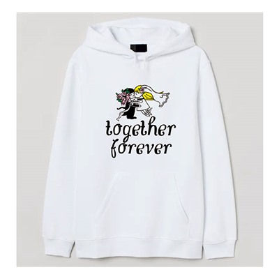 Толстовка свадебная"Together forever " SALE
