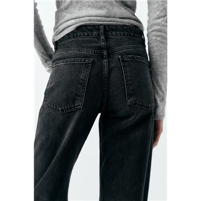JEANS TRF WIDE LEG TIRO MEDIO FULL LENGTH