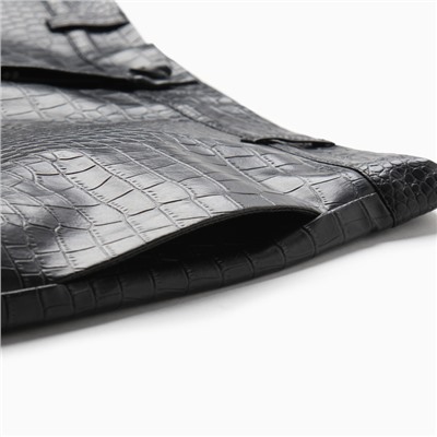 Брюки женские (экокожа) MINAKU: Eco leather цвет черный, р-р 48
