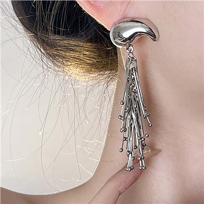 Серьги длинные на гвоздиках арт. 13 3867 (id 277338)