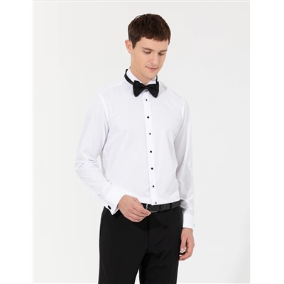 Рубашка для смокинга с белым Slim Fit