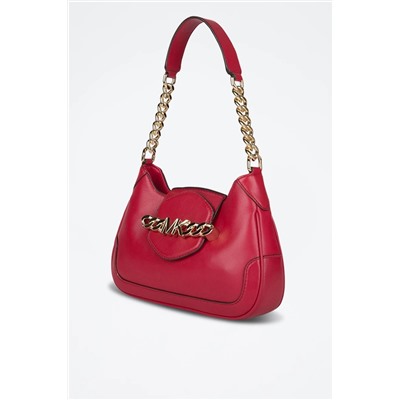 Bolso de piel - Rojo