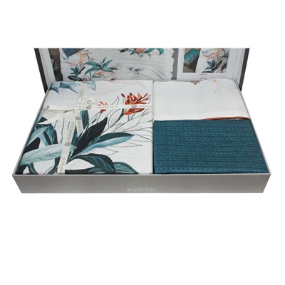 Постельное белье Karven (300 tc) премиум сатин евро N359 NADIA Tapestry