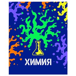 Тетрадь предметная 48л. BG "Неоновые истории" - Химия, неоновая краска