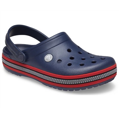 Crocband Zipper Band Clog Navy