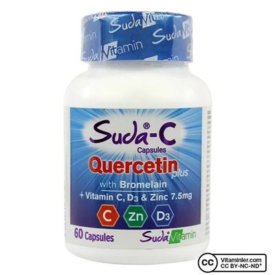 C Quercetin Plus 60 капсул в воде