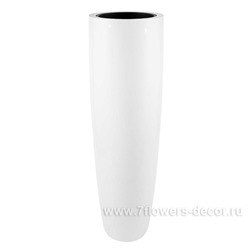 Кашпо полистоун Nobilis Marco "Pmlac-white Vase", D55хH185 см с тех.горшком