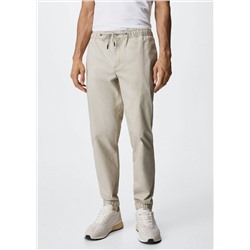 Pantalón jogger algodón -  Hombre | MANGO OUTLET España