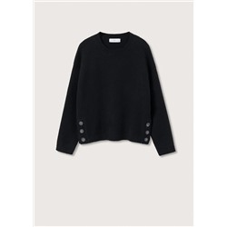 Jersey punto detalle botones -  Niña | MANGO OUTLET España
