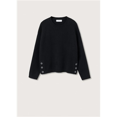 Jersey punto detalle botones -  Niña | MANGO OUTLET España